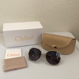 CHLOE Sunglasses Light Gray
